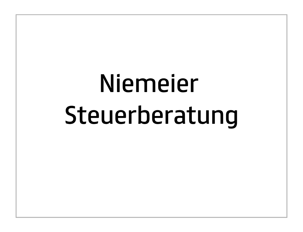 Niemeier Steuerberatung