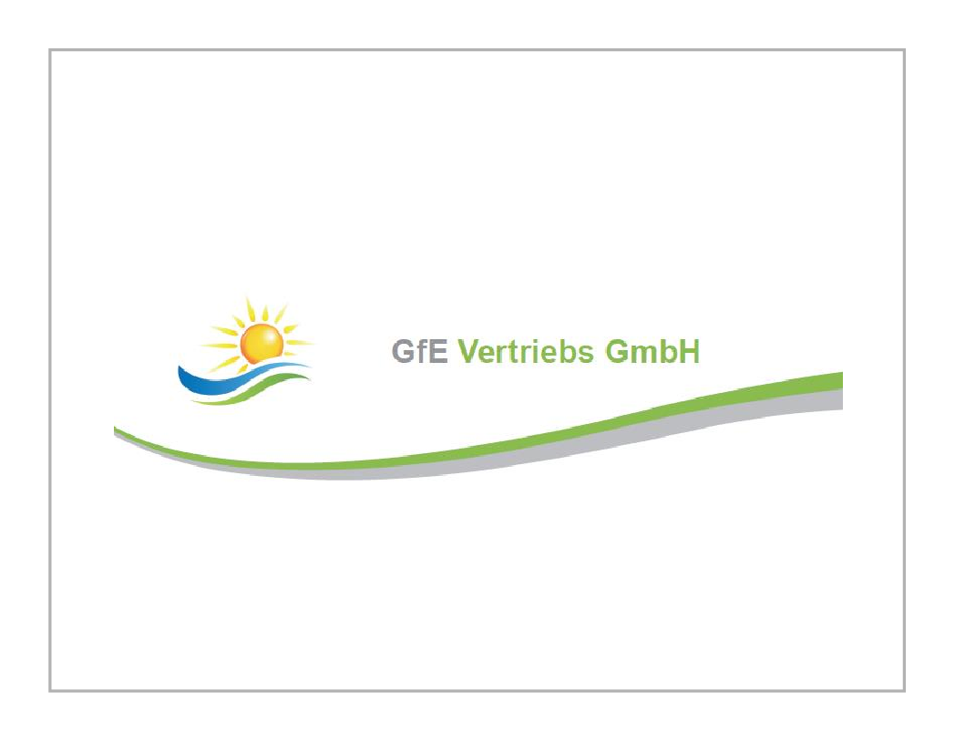 GfE Vertriebs GmbH