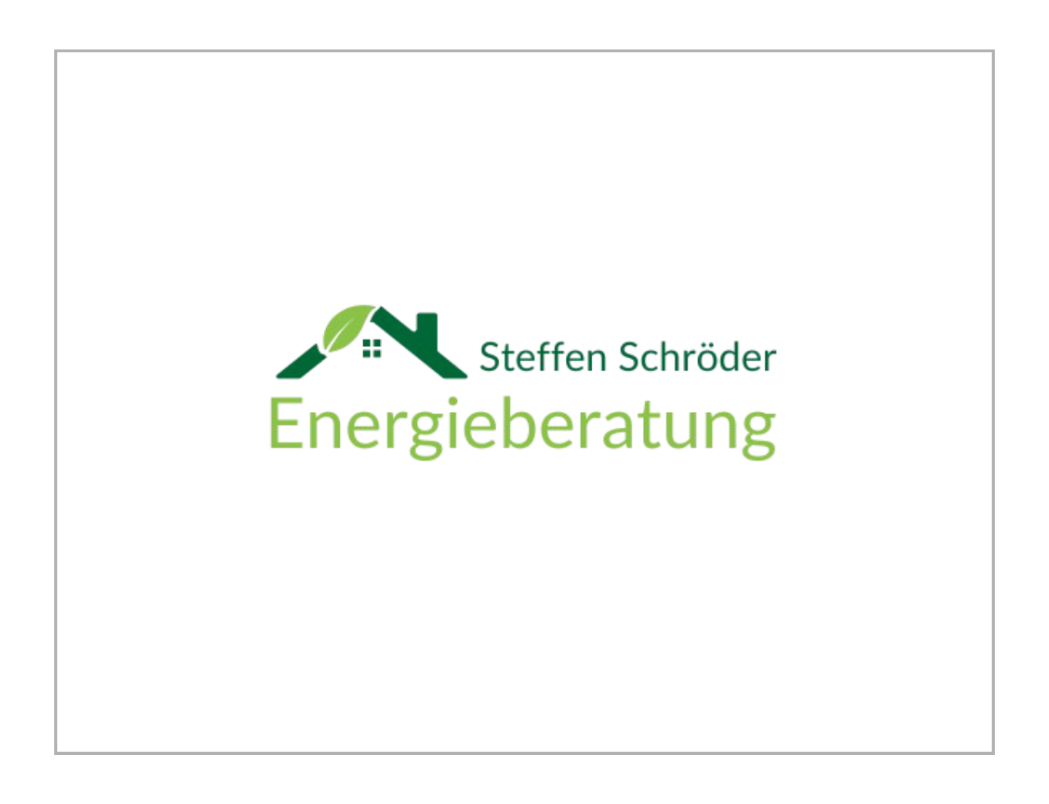 Steffen Schröder, Energieberatung Steffen Schröder