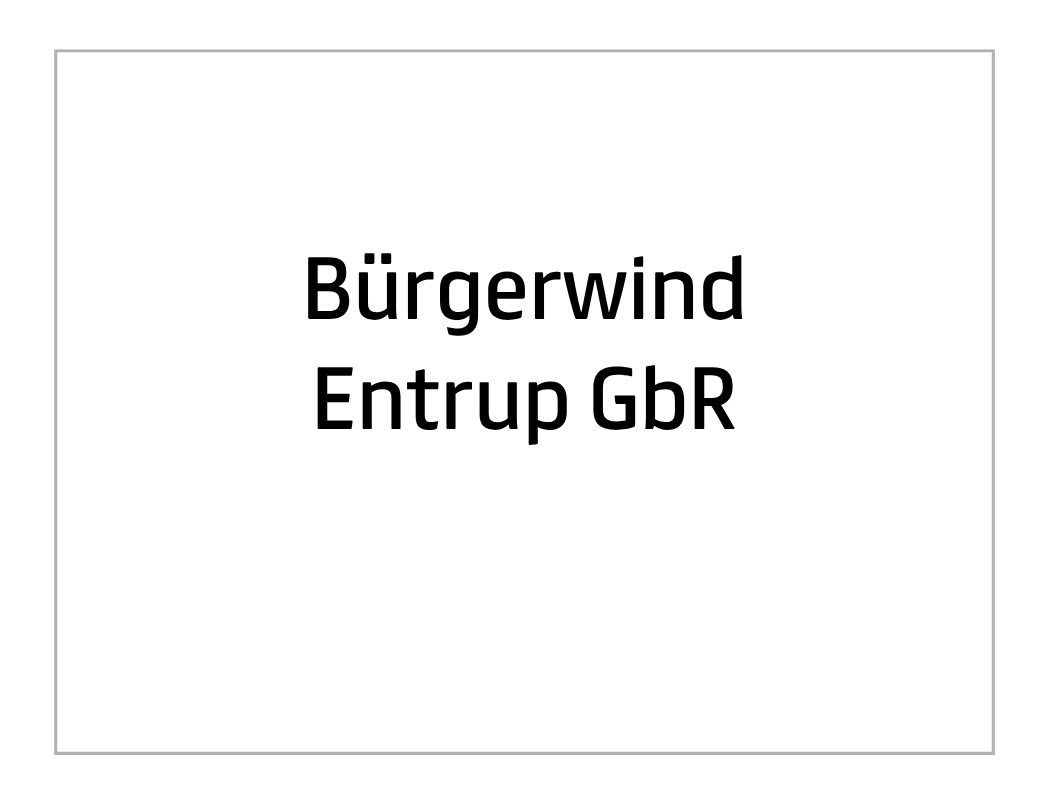 Bürgerwind Entrup GbR