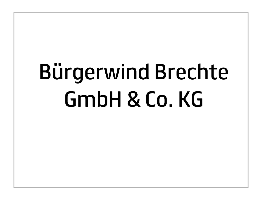 Bürgerwind Brechte GmbH & Co. KG