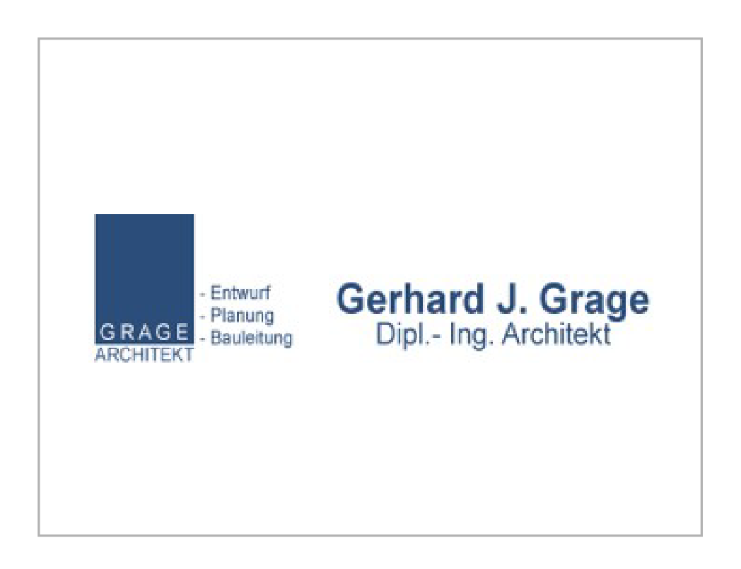 Dipl.-Ing. Architekt Gerhard J. Grage, Architekturbüro Grage